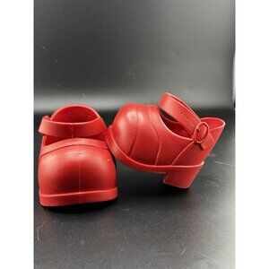 Cabbage‎ Patch Kids Doll 16” Maroon Strappy Sandle Shoes Girl CPK 2000s